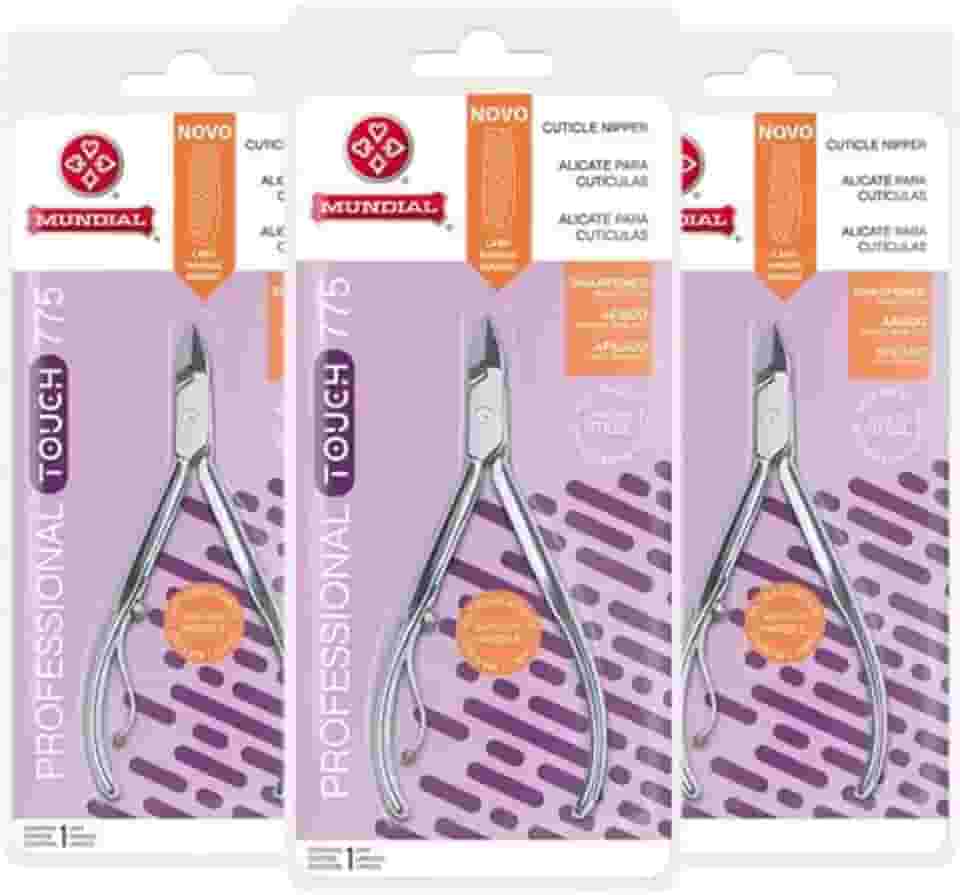 KIT 3 ALICATES CUTÍCULA 775 PROFESSIONAL TOUCH INOX