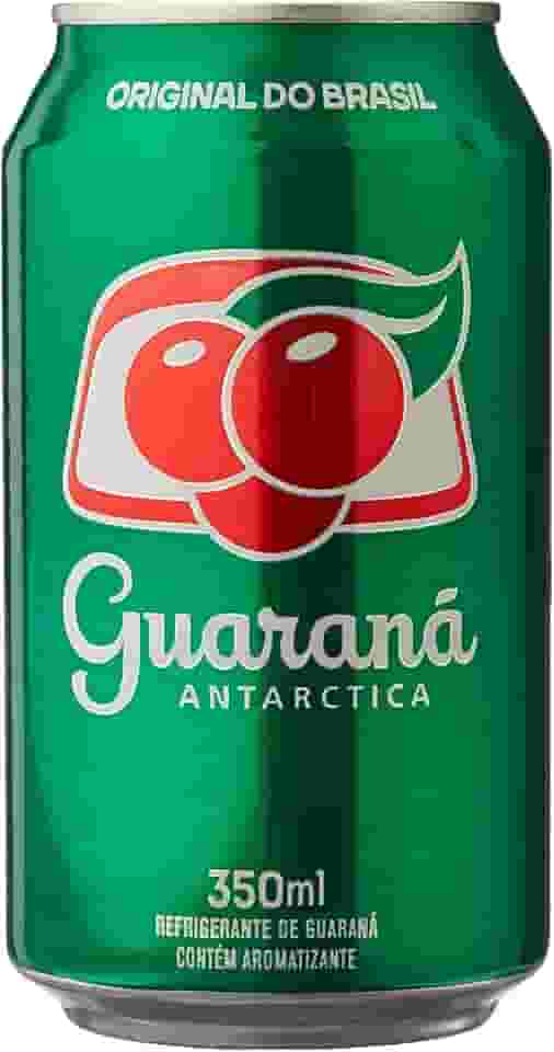 Refrigerante Guaraná Antarctica Regular, Lata com 350ml
