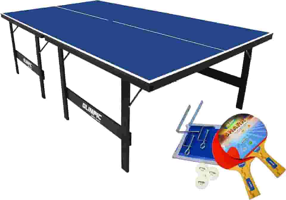 Mesa De Tênis De Mesa, Ping Pong, Com Kit Completo, Olimpic, MDP 15mm, Klopf, Cód. 1005
