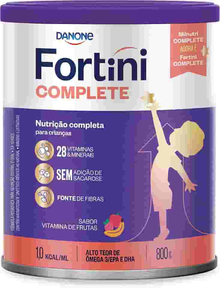 Danone Nutricia Suplemento Infantil Fortini Complete Vitamina De Frutas 800G