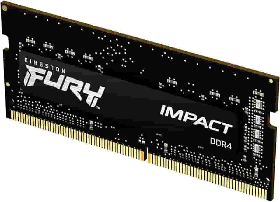 Memória Notebook Kingston Fury Impact 16GB DDR4 3200 Mhz - Preto