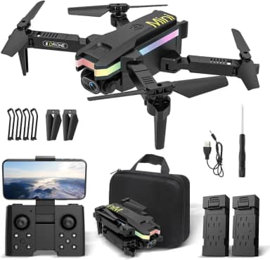 Drone com Camera 4K XT8, Drone Profissional, 110° Ultra Angular, Controle Remoto Drones com Modo VR
