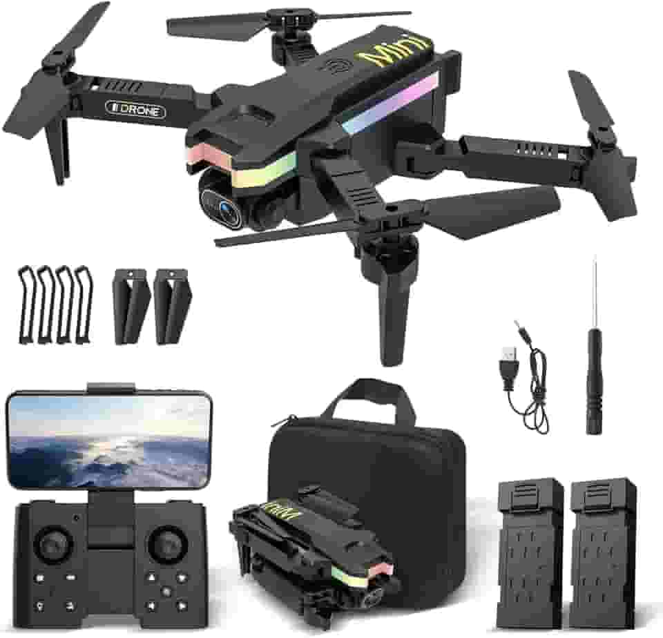 Drone com Camera 4K XT8, Drone Profissional, 110° Ultra Angular, Controle Remoto Drones com Modo VR