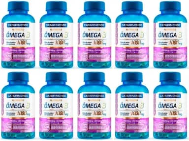Kit 5 Ômega 3 EPA 540mg DHA 360mg Catarinense 120 cápsulas