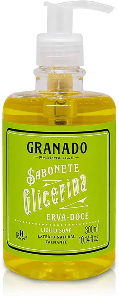 Granado Sabonete Líquido Glicerina, Erva-Doce, 300ml