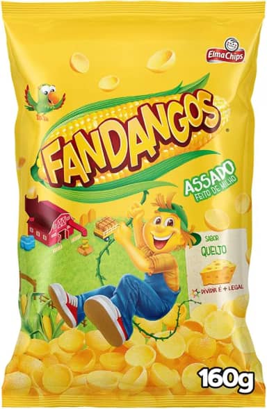 Salgadinho Queijo Elma Chips Fandangos 160G