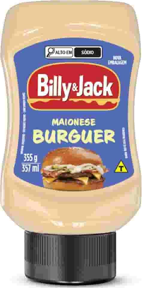 Billy & Jack, Maionese Burguer, 355 Gramas