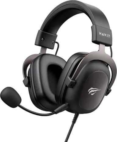 Havit Headphone Fone de Ouvido H2002d, Gamer, com Microfone, Falante 53mm, Plug 3, 5mm: compatível com XBOX ONE e PS4, HAVIT, HV-H2002d