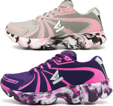 Kit 2 tenis feminino de corrida academia caminhada Oldsen Colorado