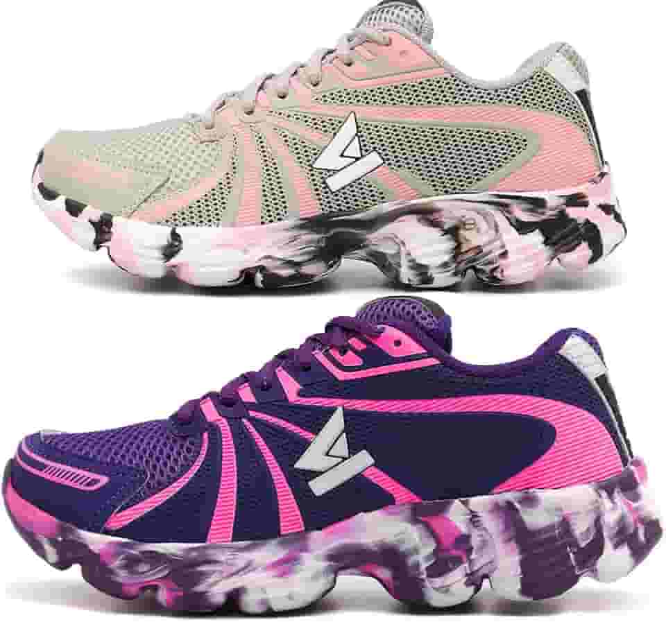 Kit 2 tenis feminino de corrida academia caminhada Oldsen Colorado