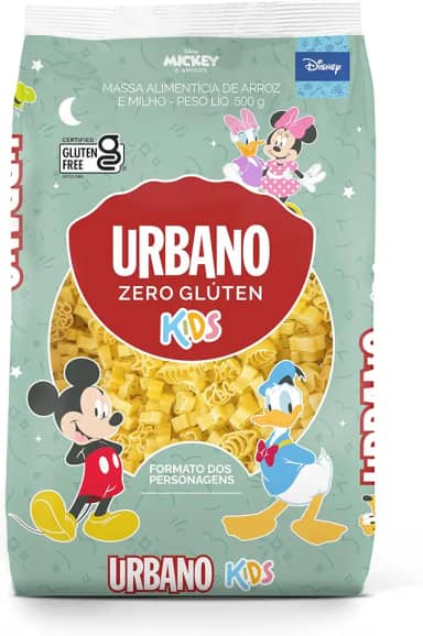 Urbano, Macarrão de Arroz, Personagens, Kids - 500g
