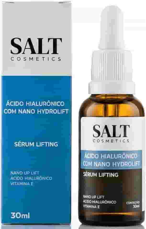 Sérum 10% Ácido Hialurônico + 10% Nano Hydrolift + 1% Vitamina E - Salt Cosmetics