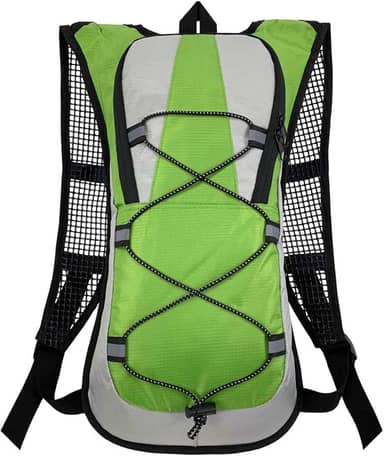 Mochila de Hidratação 2L Impermeável J'PRIB, Bolsa com Refil de Água para Corrida, Bike e Trilhas