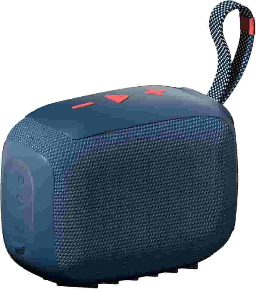 Caixa de Som, inava, Go-4, Bluetooth, Portátil,12h de reprodução, À Prova D'água IP67, TWS/FM/USB/TF(Azul)