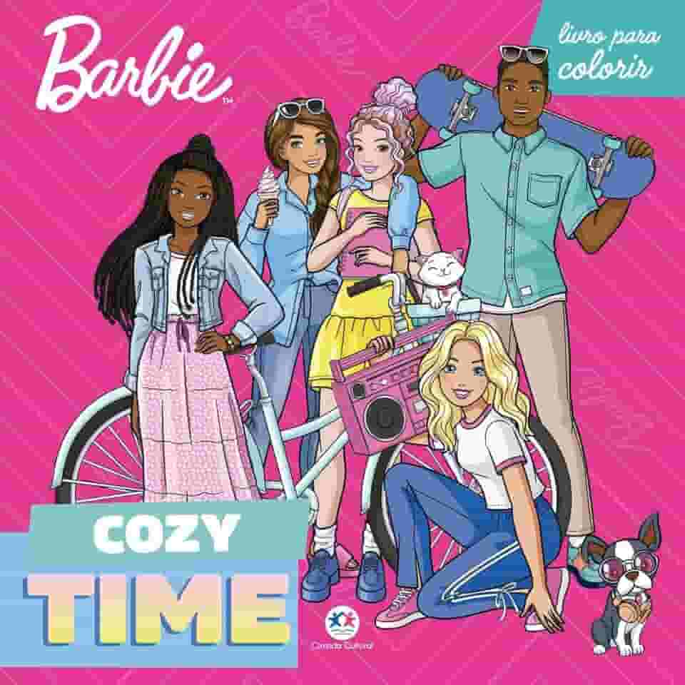 Barbie Cozy Time - Livro de Colorir