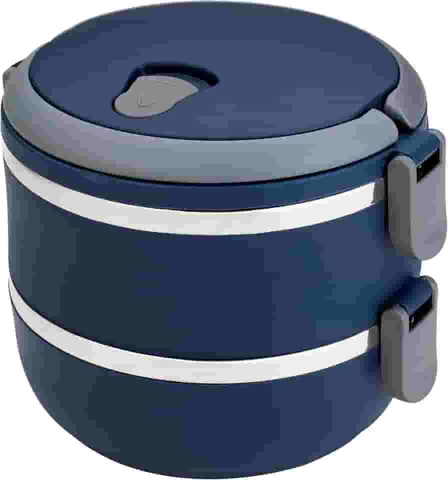 Euro Home - Marmita Dupla Lunch Box Azul - LB1234-AZ