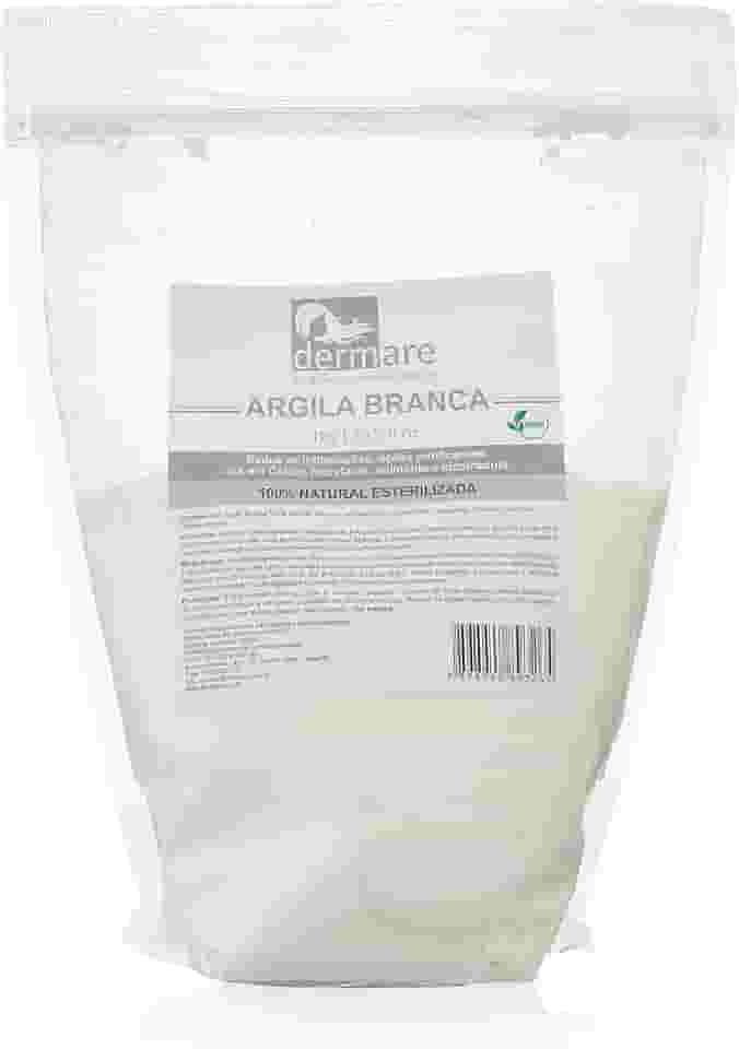 DERMARE Argila Branca Clareadora 1Kg