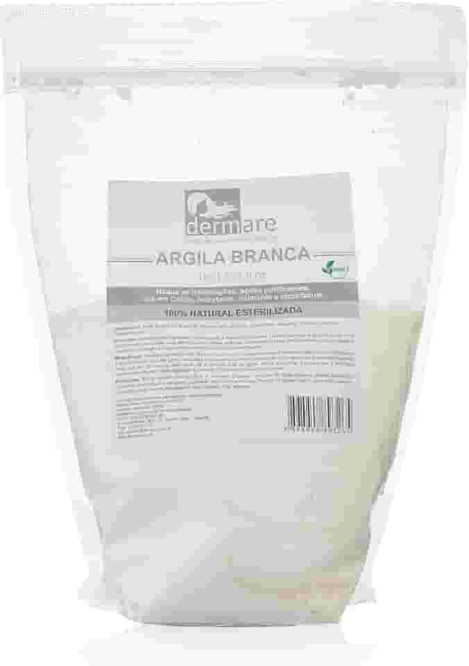 DERMARE Argila Branca Clareadora 1Kg