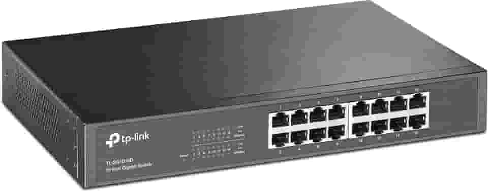 SWITCH GIGABIT DE 16 PORTAS TL-SG1016D TP-LINK