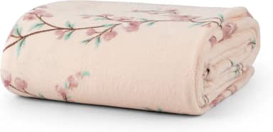 Cobertor Casal Manta Microfibra Fleece 01 Peça (Toque Aveludado) - Tradi Floral