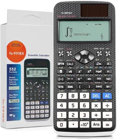Calculadora Científica de Engenharia 522 Funções, Branca,17 * 8 * 1cm, Calculadora Cientifica, Calculadora Financeira, Calculadora Escolar, Calculadora Gráfica
