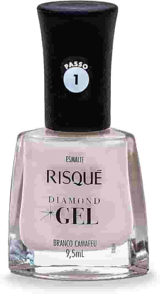 Risqué Esmalte Diamond Gel Branco Camafeu Cremoso 9 5 Ml