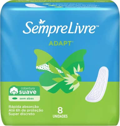 Sempre Livre Absorvente Externo Sempre Livre- Sem Abas 8 Unidades