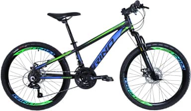 Bicicleta Aro 24 Rino Everest 21v Freio A Disco Câmbios Shimano