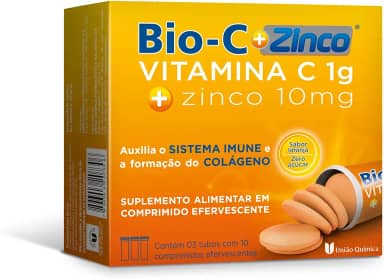 Bio C Zinco com Efev Tb X 30 (Al), Bio-C