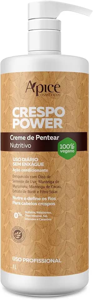 Creme De Pentear Nutritivo Crespo Power 1000ml