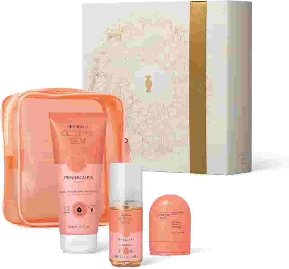 Kit Presente Natal Cuide-Se Bem Pessegura (4 Itens)