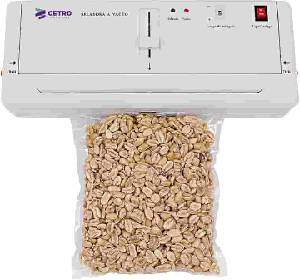 Seladora a Vácuo Doméstica CPVS D Compacta, Uso Fácil e Ajuste de Selagem Até 280mm - 220V