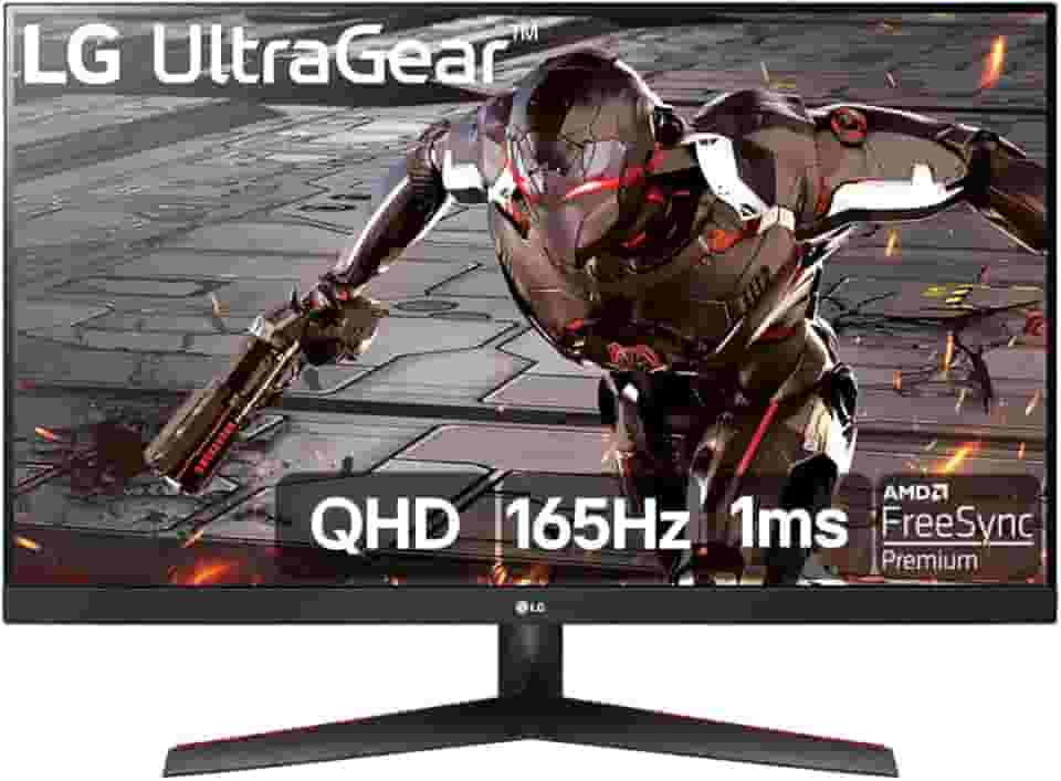 MONITOR LG ULTRAGEAR 32GN600-32" QHD 165HZ, 1MS (MBR), HDR10, FREE SYNC