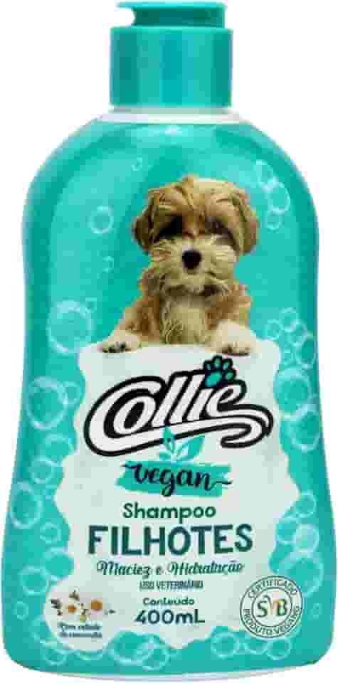 Collie Shampoo Para Cães E Gatos Filhotes Vegan 400Ml