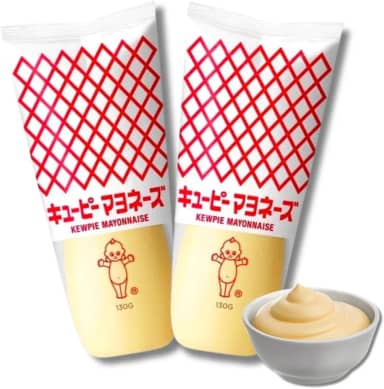 Kit 2x Maionese Japonesa KEW PIE 130g Cremosa e Sabor Autêntico KEW PIE