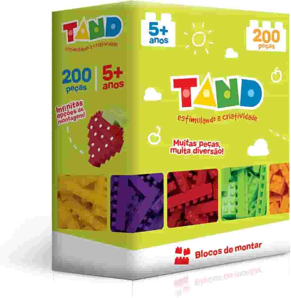 Toyster - Caixa 200 peças - Blocos de Montar - TAND