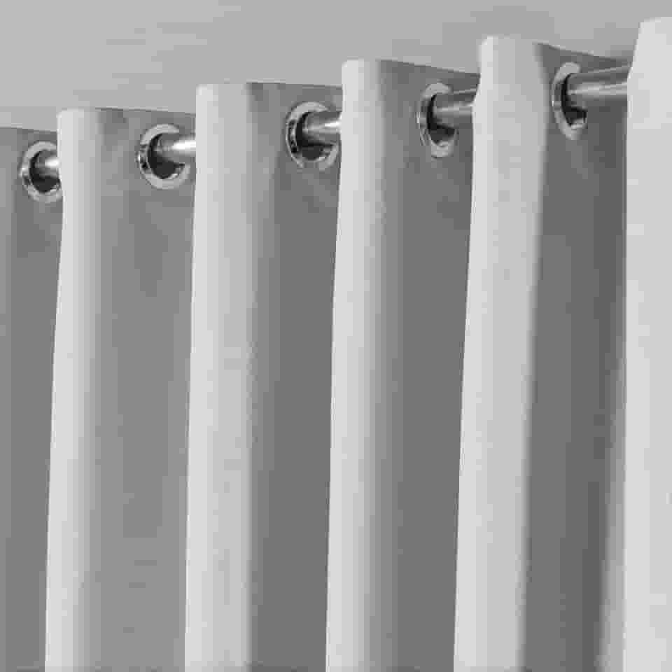 Cortina em Tecido Blackout 2,80 m x 2,30 m Corta Luz Para Sala, Quarto, Escritório (Gelo)