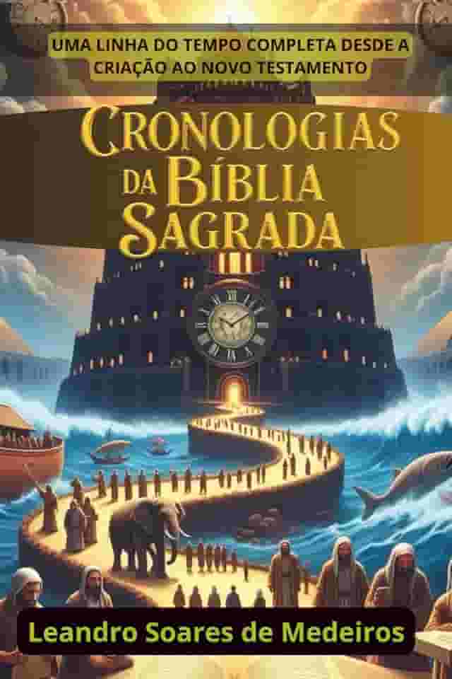 CRONOLOGIAS DA BÍBLIA SAGRADA: Uma linha do tempo completa desde a Criação ao Novo Testamento (Portuguese Edition)