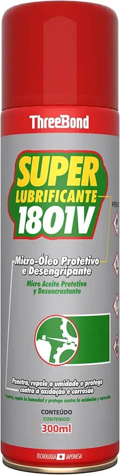 Desengripante Lubrificante Profissional ThreeBond 1801V 300ml | Alta Viscosidade | Proteção Máxima