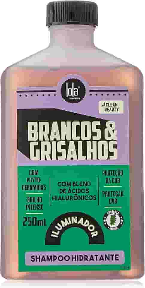 Brancos e Grisalhos Shampoo Hidratante 250ml , Lola Cosmetics