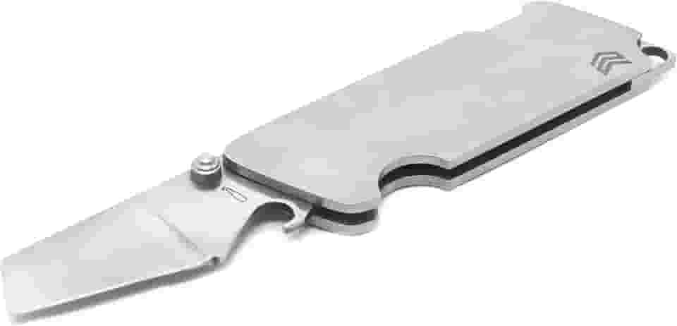 Canivete E-Cimo Inox cabo Inox Lâmina Lisa