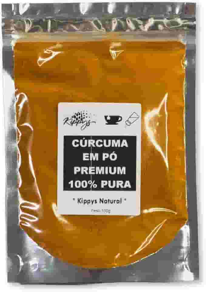 Cúrcuma em pó 100% pura - 100g | Kippys Natural