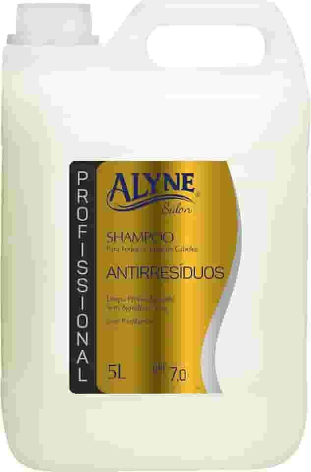 Alyne, Shampoo para cabelos, Antirresíduo, 5 Litro, Dourado