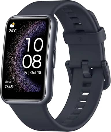 Smartwatch, HUAWEI WATCH FIT Special Edition, Tela AMOLED FullView de 1.64', Gestão Avançada de Saúde, Relógio Smartwatch GPS, Compatível com iOS e Android, Preto