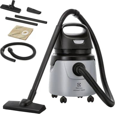 Aspirador água pó Electrolux potente função sopro limpeza profunda 1400W 18 L total 11 L util protetor termico A10N1 127v