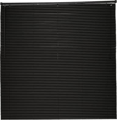 Persiana Horizontal PVC Evolux 160x130 cm Preta