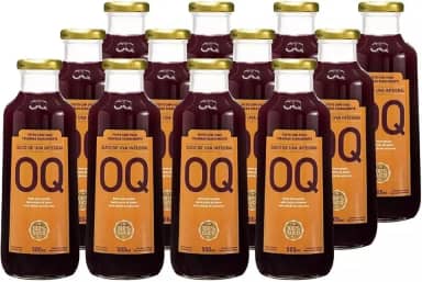 Suco de Uva Integral OQ Sem Adição de Açúcar e Conservantes (500 ml - Pack 12)
