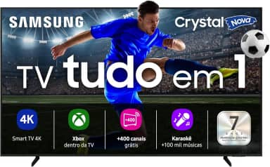 Samsung Smart TV 65' Crystal UHD 4K U8100F 2025