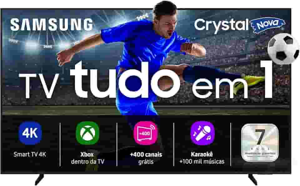 Samsung Smart TV 65' Crystal UHD 4K U8100F 2025