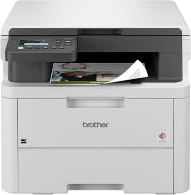 Brother Impressora multifuncional colorida digital sem fio HL-L3300CDW com saída de qualidade a laser, cópia e digitalização, duplex, celular inclui teste de assinatura de atualização de 4 meses ¹